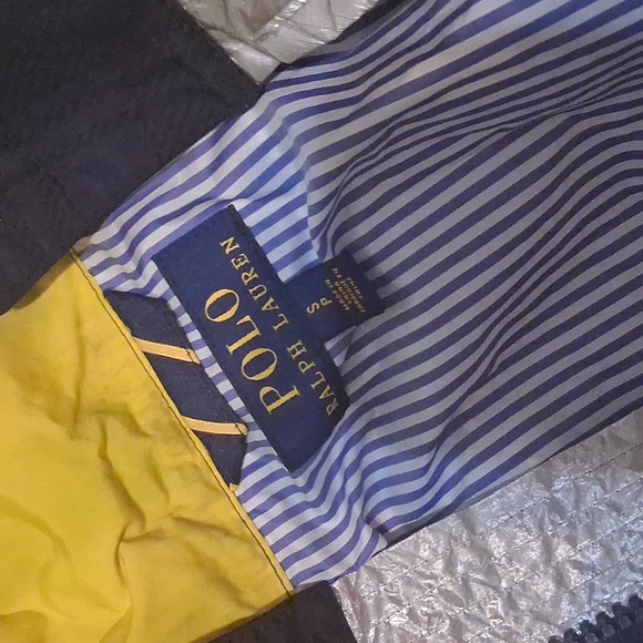 Polo Ralph Lauren Tiger Silver Jacket with Yellow Hood - Picture 6 of 6